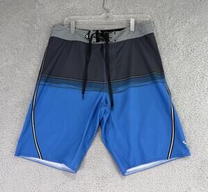 Lost Mayhem Carbon Series Boardshorts Blue Gray 31 Swim